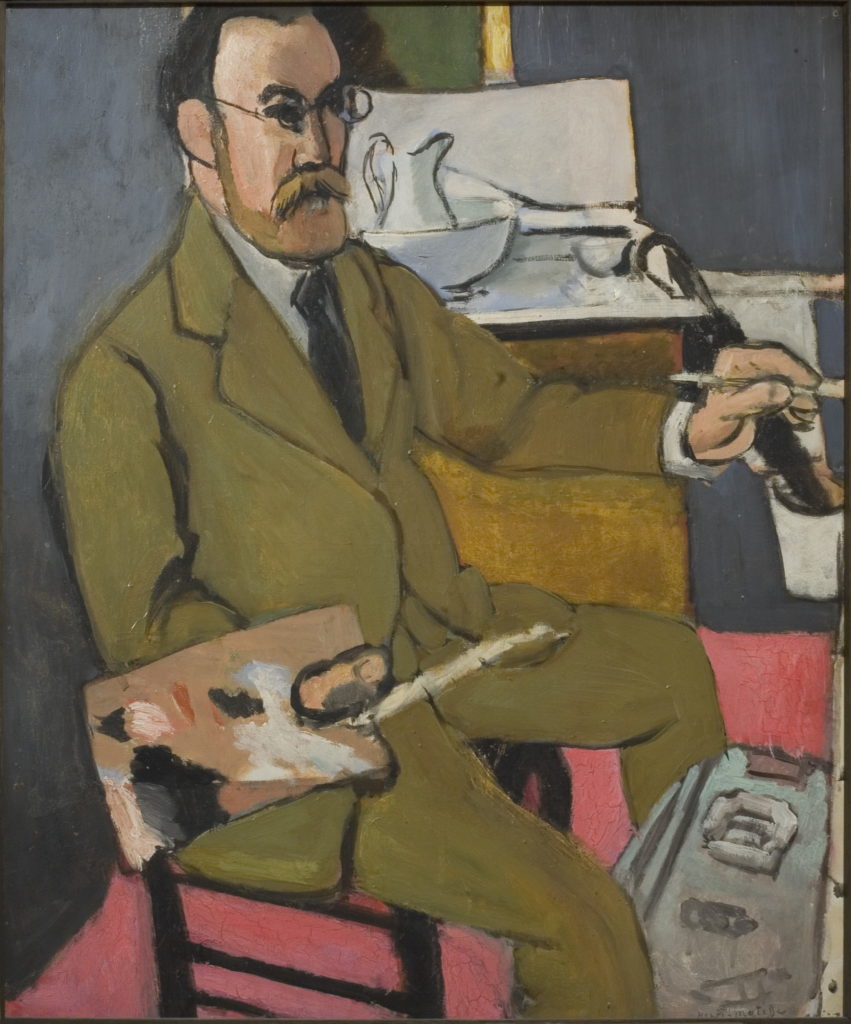  Matisse-UCCA-autoportrait-马蒂斯-自画像 