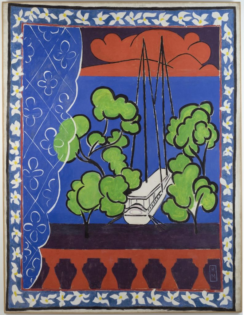  Matisse-Window-in-Tahiti-马蒂斯-塔希提的窗户 