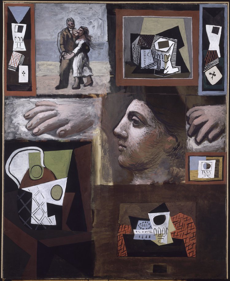  Pablo-Picasso-Etudes-1920-1922-100-x-81-cm-Muse 