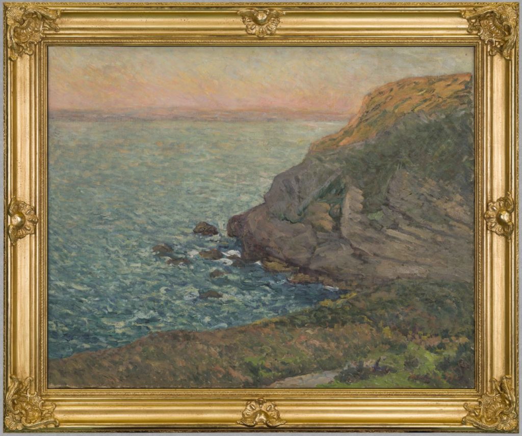  MAUFRA Maxime, “Dernières lueurs du jour (Morgat)”, Reims, Musée des Beaux-Arts. 